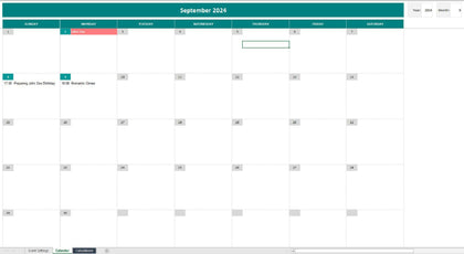 Dynamic To Do List Calendar