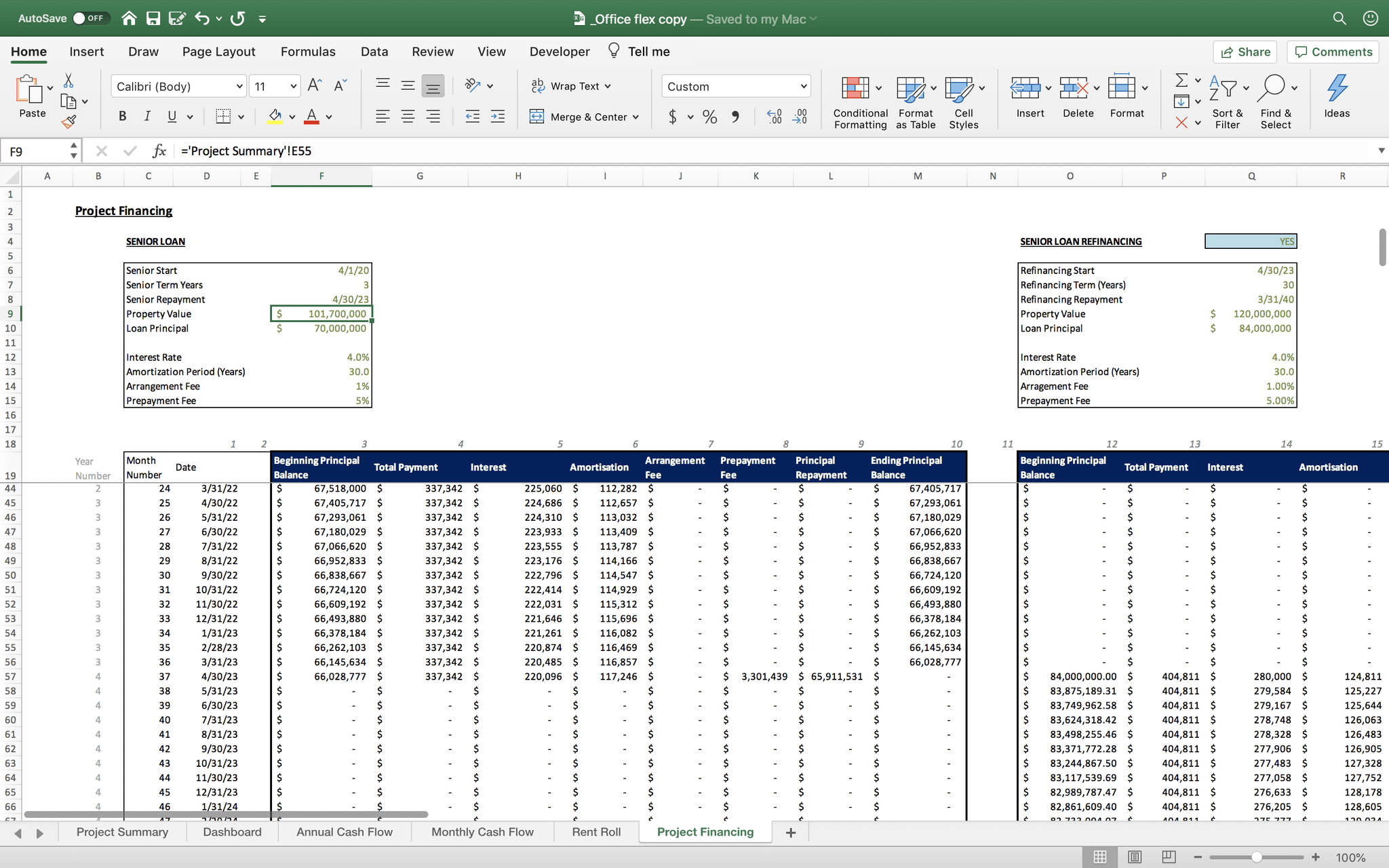 Industrial Acquisition Financial Model - Templarket.com