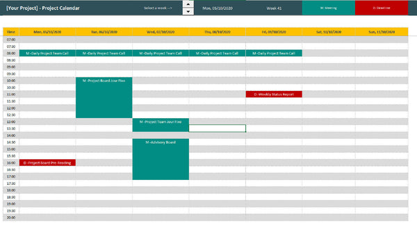 project-calendar-excel-template