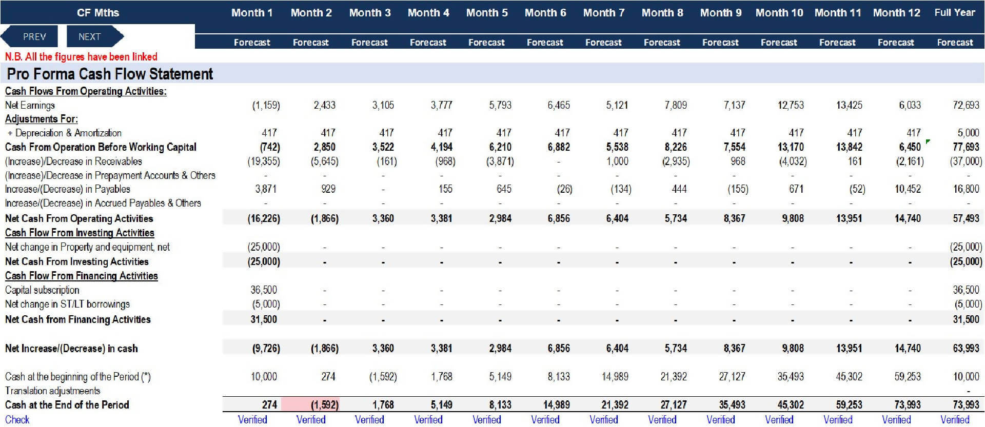 Financial Feasibility Study - Business Consultancy